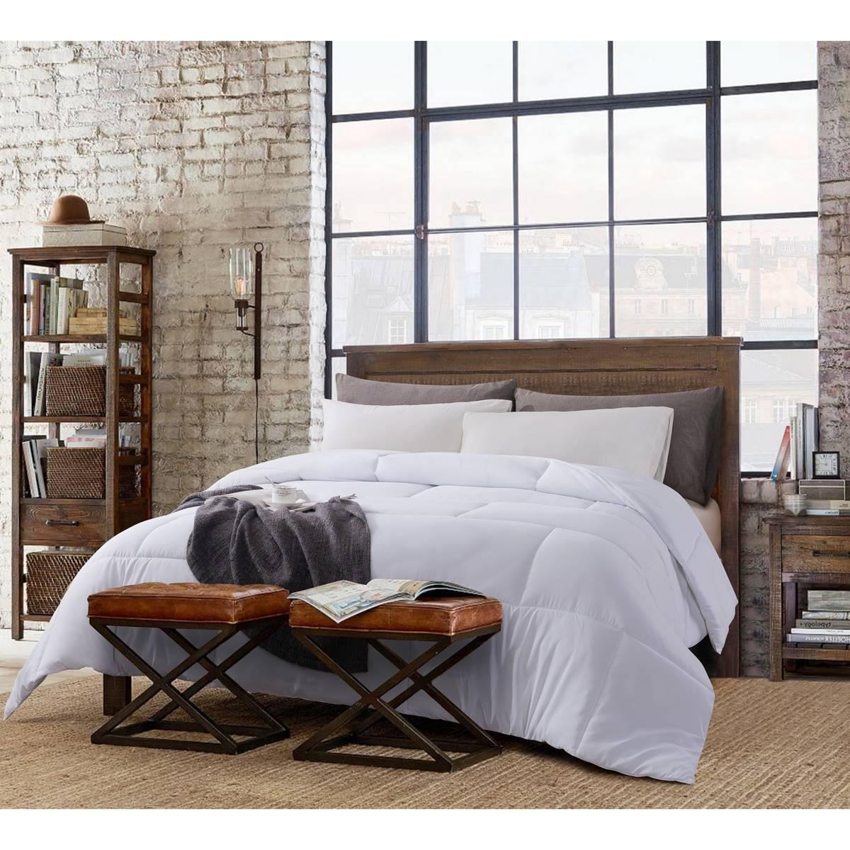 St. James Home Subway Tile Stitch Down Alternative Comforter