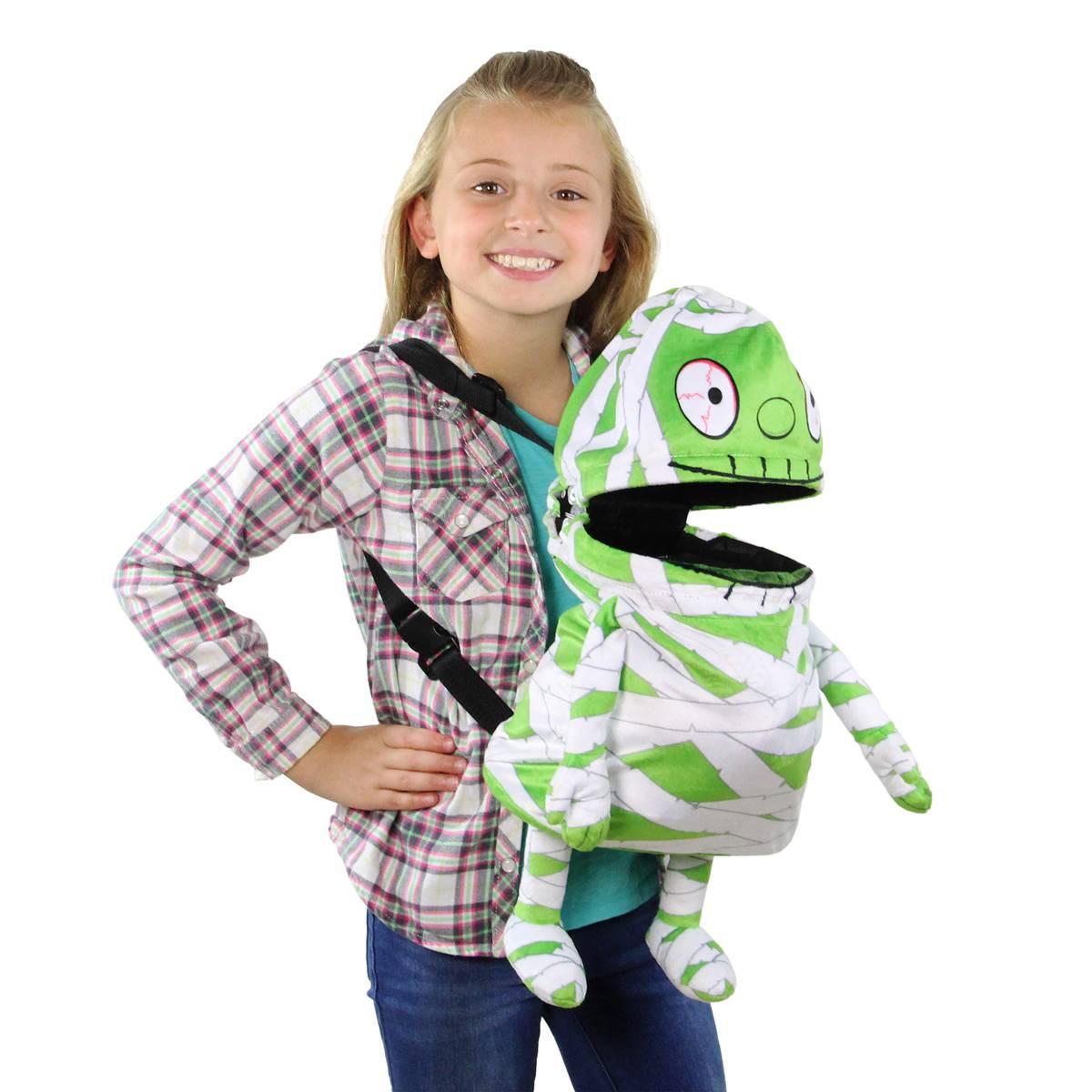 Northlight Seasonal Animated Mummy Halloween Trick or Treat Bag
