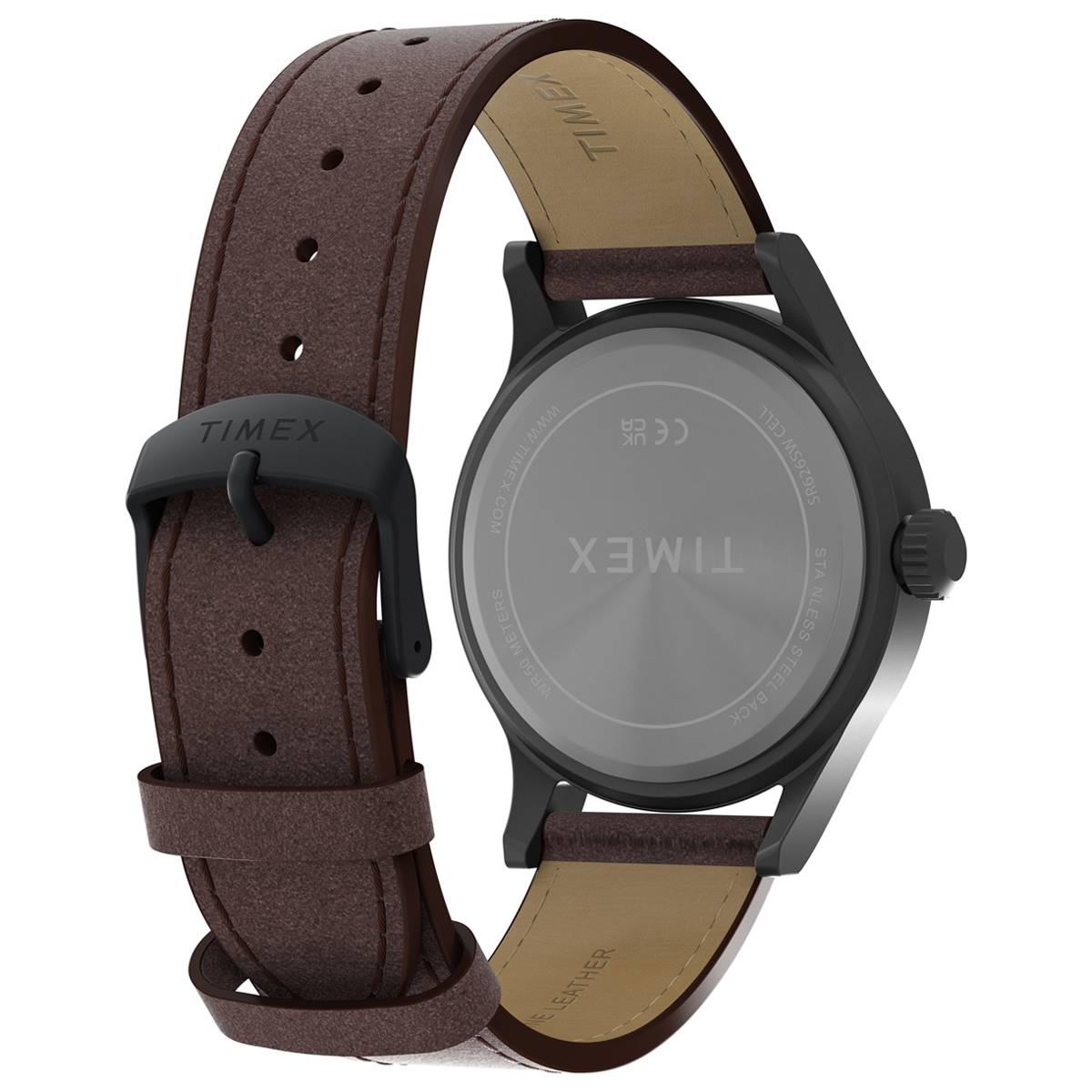 Mens Timex® Expedition Scout Leather Strap Watch  - TW2Y63100JT