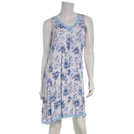 Womens Rene Rofe(R) Sleeveless Lace Floral Chemise