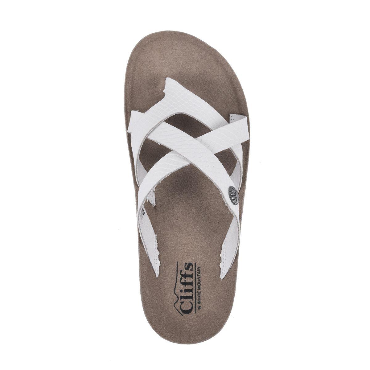 Womens Cliffs by White Mountain Banksy Slide Strappy Sandals