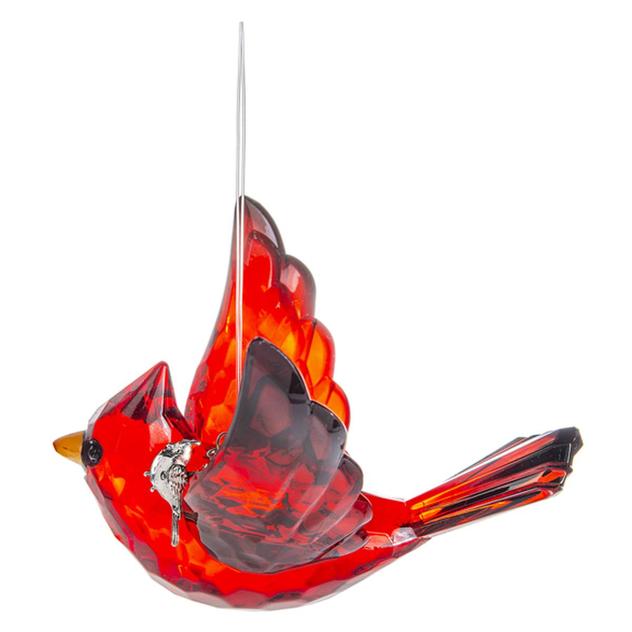 Ganz Cardinal Ornament with Charm