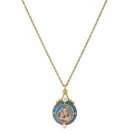 Symbols of Faith Mary & Child Pendant