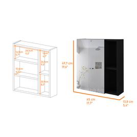 FM FURNITURE Lincoln Medicine Cabinet w/ Mirror