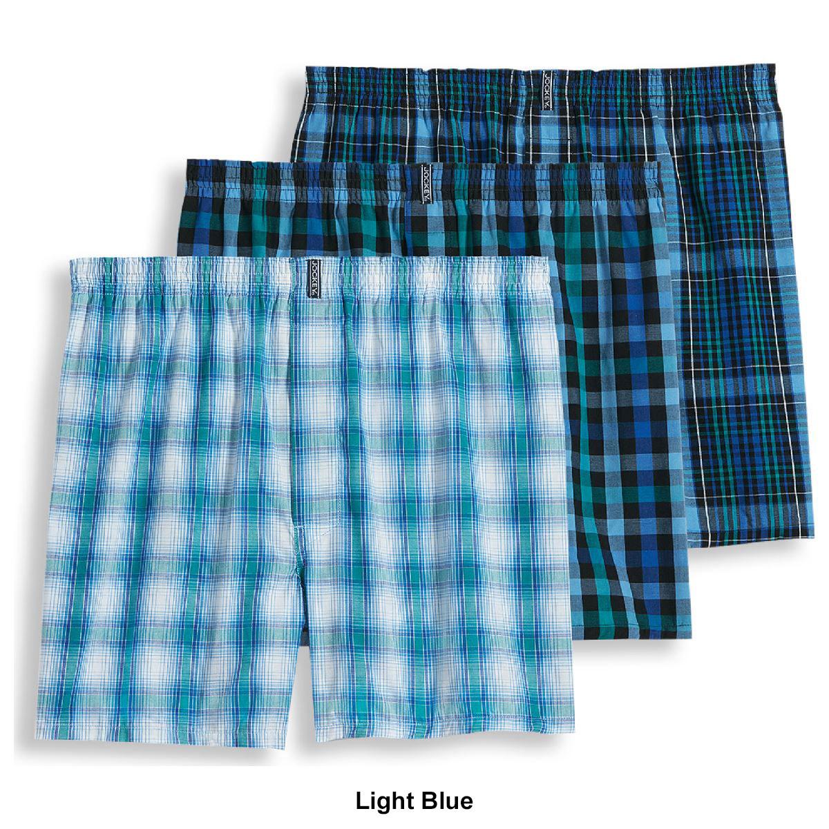 Mens Jockey® 3pk. Classic Woven Boxer