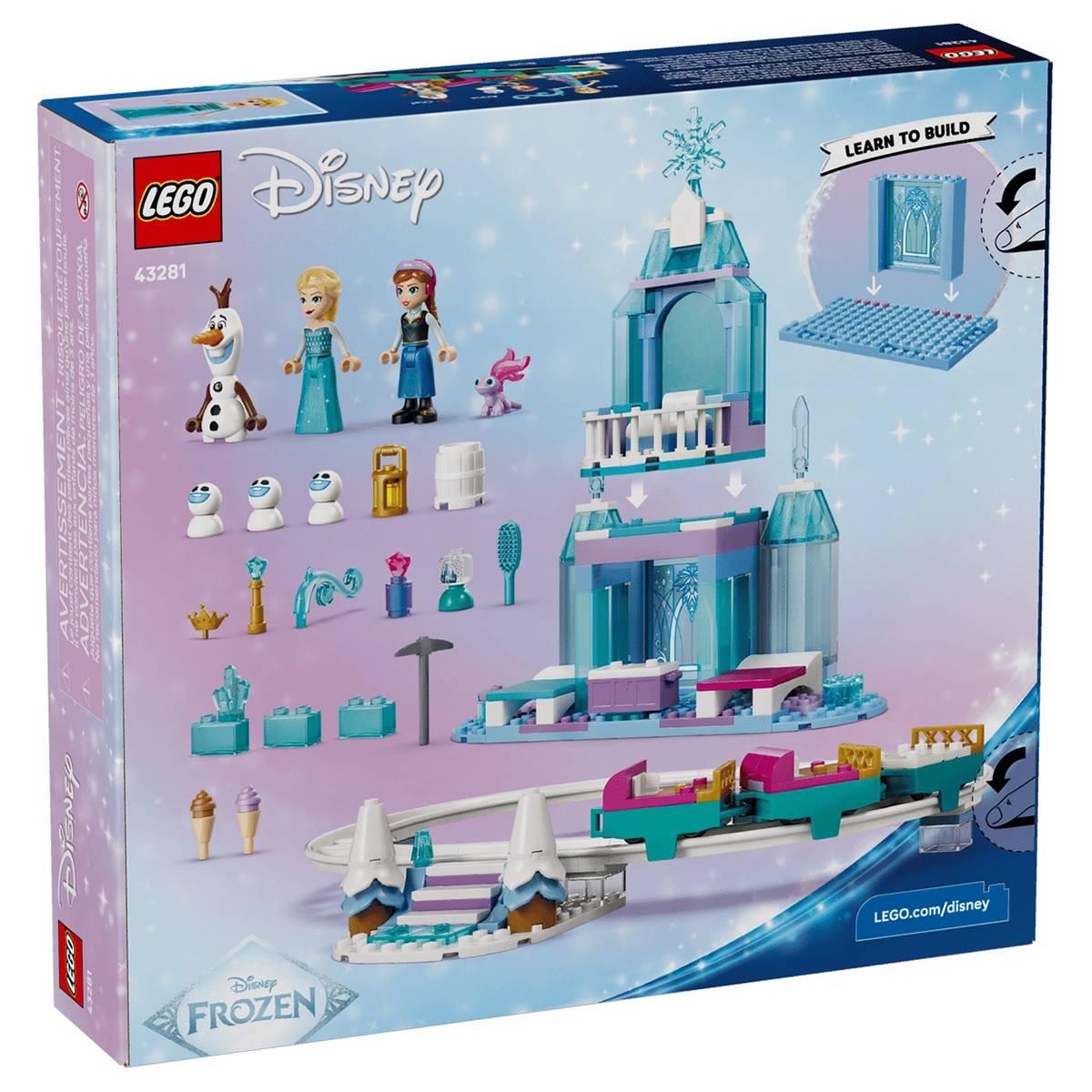 LEGO® Disney™ Elsa Ice Castle & Snow Ride Adventure Building Kit