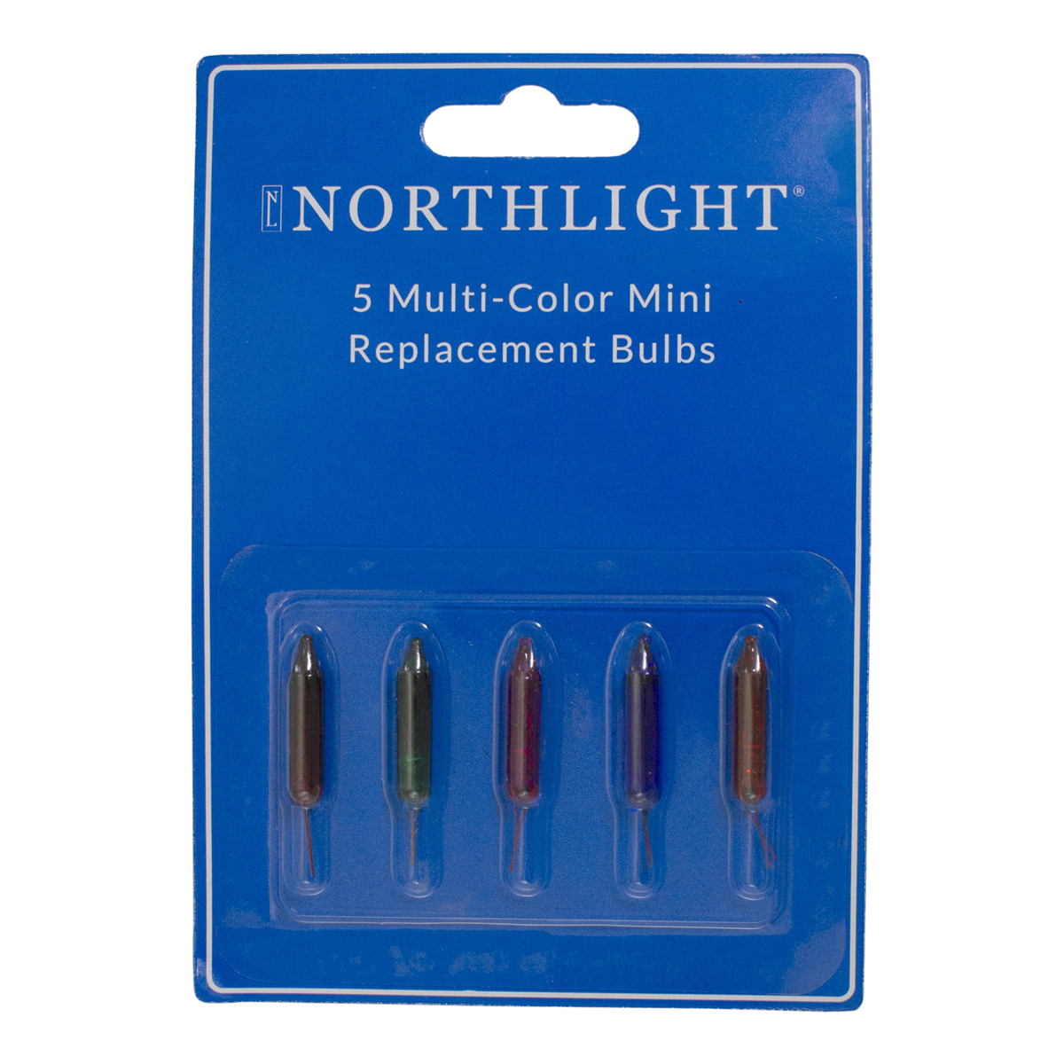 Northlight 5pc. Multi-Color Mini Christmas Replacement Bulbs