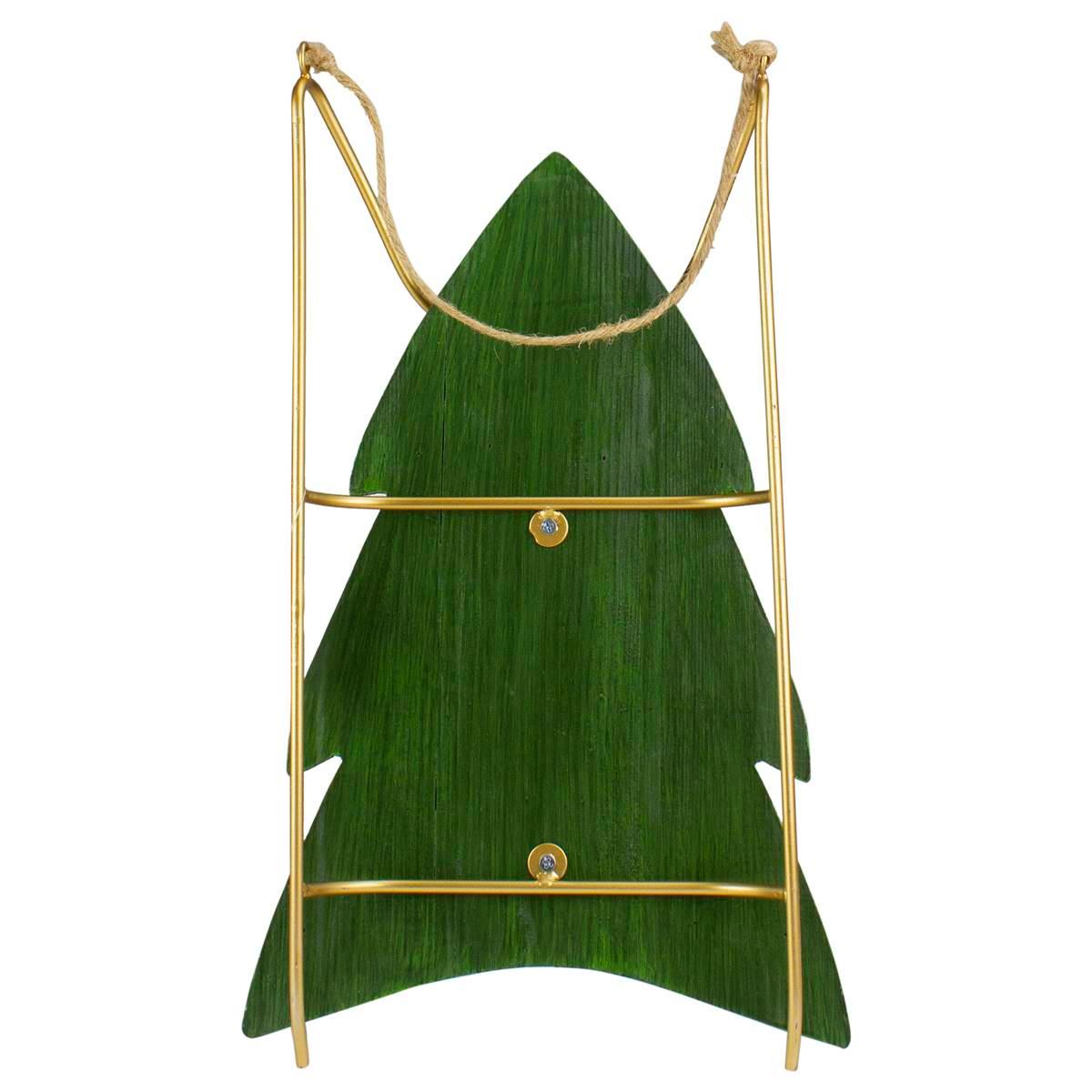 Northlight Seasonal 18.25in. Wooden Sled Believe Christmas Décor