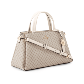 Nine West Luela Satchel - Mushroom Logo