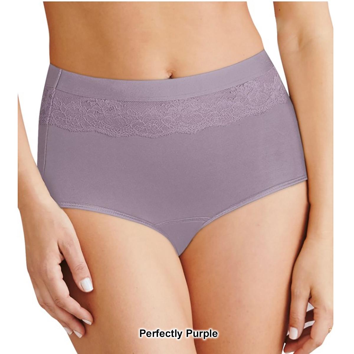 Womens Bali Beautiful Confident Leak Protection Panties DFLLB1