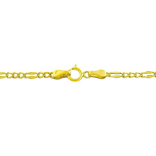 Gold Classics™ 10kt. Gold 18in. Fancy Figaro Necklace