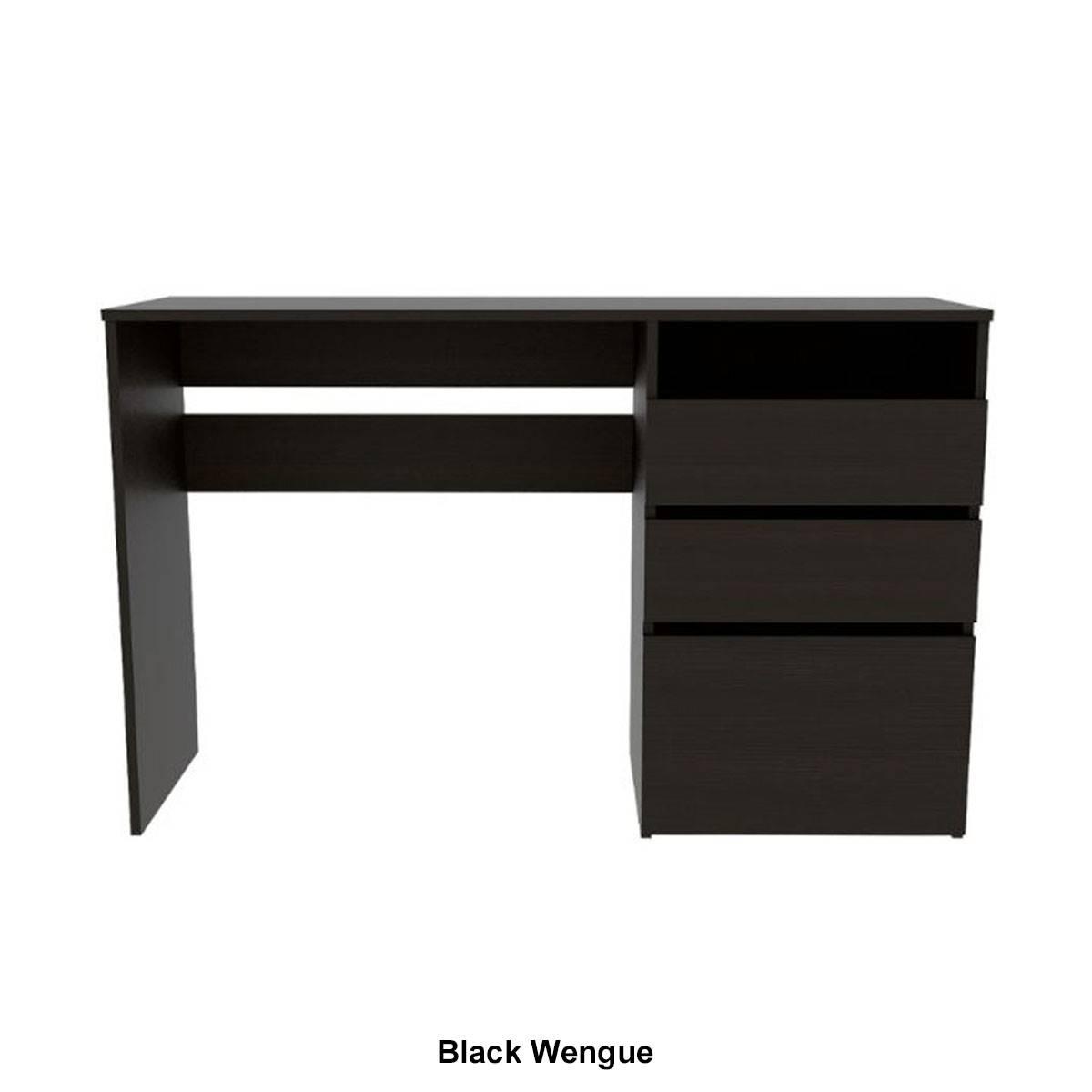 FM FURNITURE Louisiana Computer Desk w/ 3 Drawers