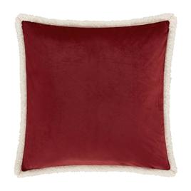 J. Queen New York Casey Sherpa Crimson Euro Quilted Sham
