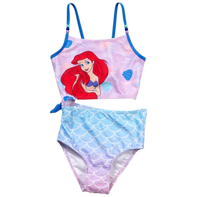 Girls (4-6x) Disney Little Mermaid Ariel Cut Out 1pc. Swimsuit