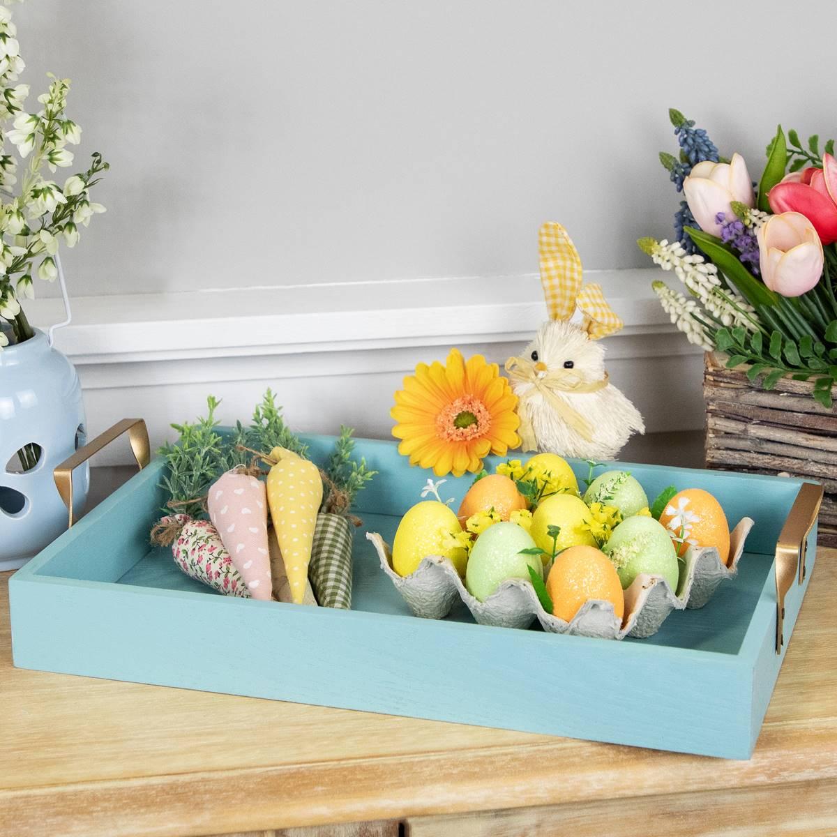 Northlight Seasonal Carton of Glittered Easter Eggs