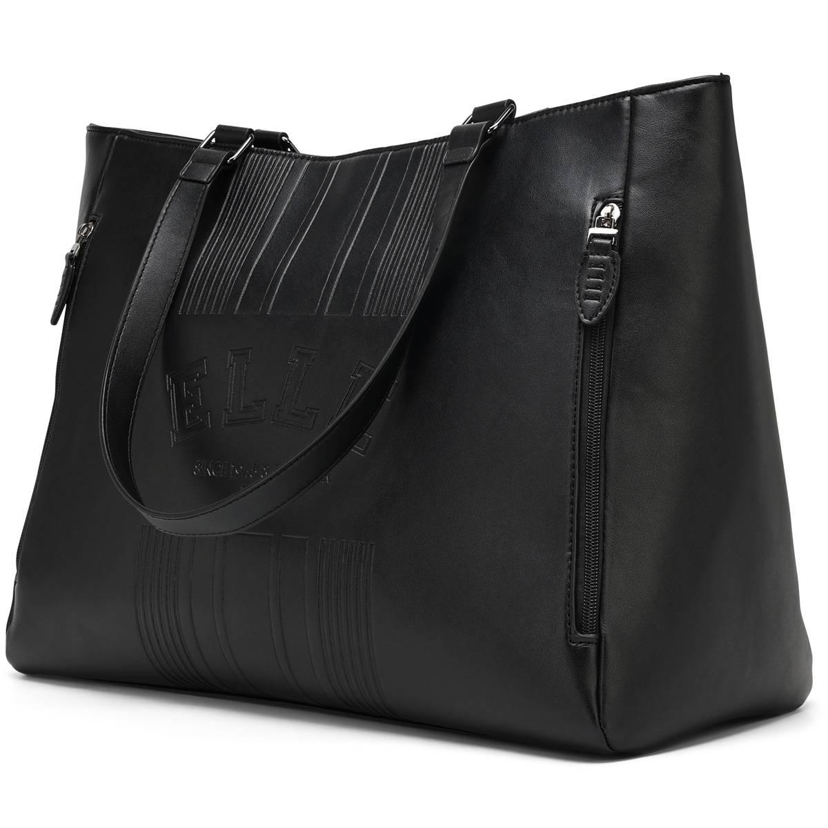 ELLE Roamer Vegan Leather Weekender Tote Bag
