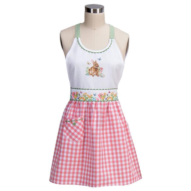 Garden Bunnies Hostess Apron