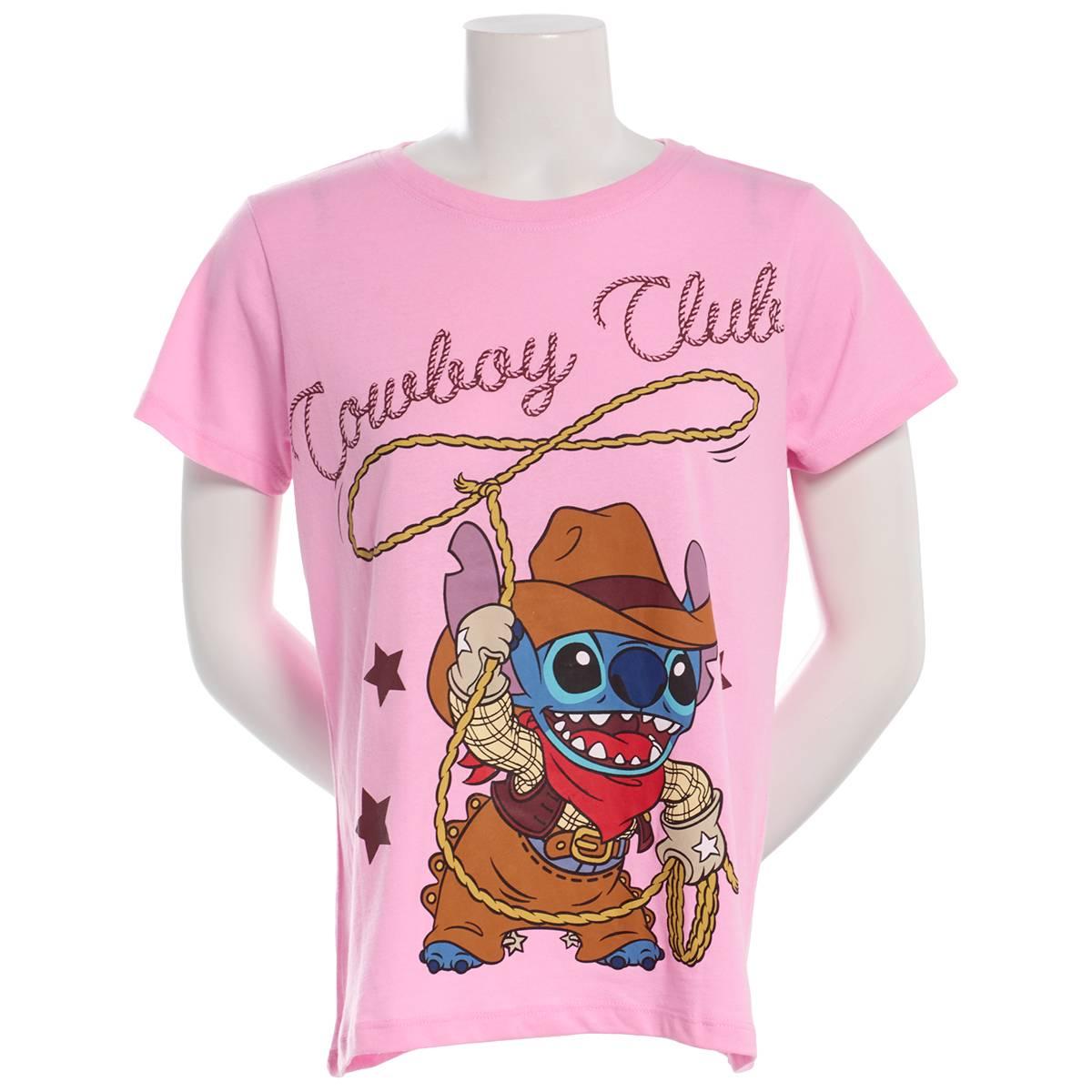 Juniors Freeze Stitch Cowboy Girlfriend Tee