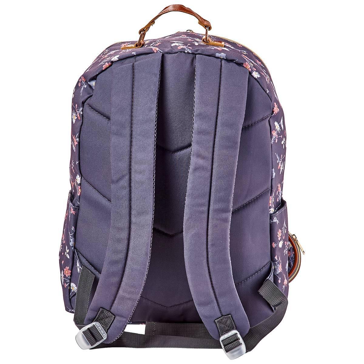 Girls Jessica Simpson Floral Fabric Backpack