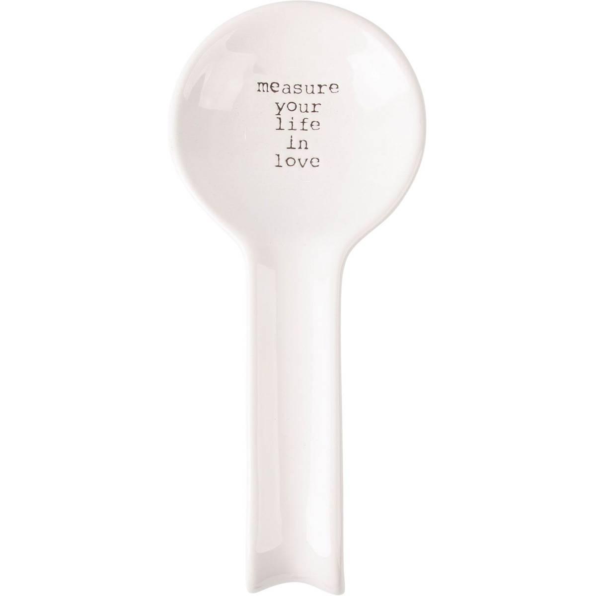 Home Essentials 11.5in. Round Head Life Spoon Rest