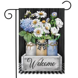 Briarwood Lane Crated Mason Jar Garden Flag