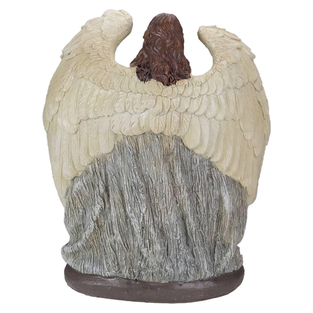 Northlight Seasonal 11in. Family & Angel Christmas Nativity Décor