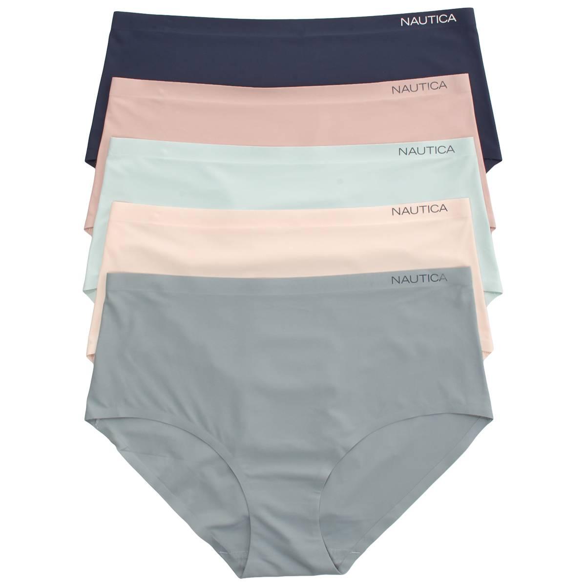 Womens Nautica 5pk. Laser Brief Panties - NT9626-5PKS