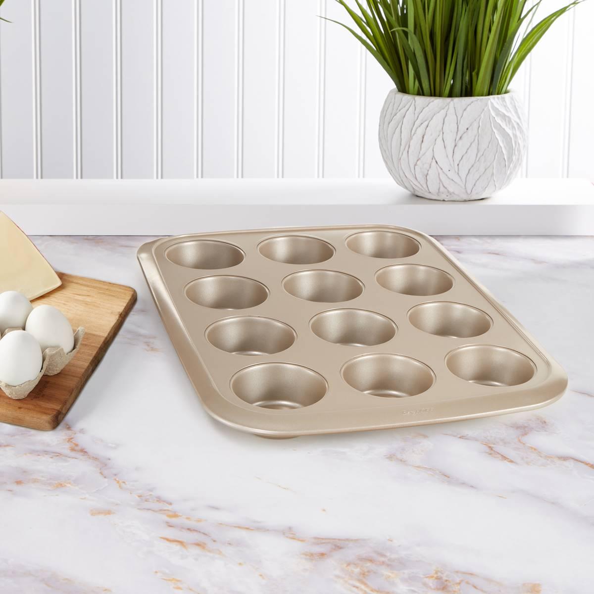 BergHOFF Balance Non-stick Carbon Steel 12-cup Muffin Pan