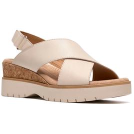 Womens Clarks(R) Collection Diaz Cross Wedge Sandals