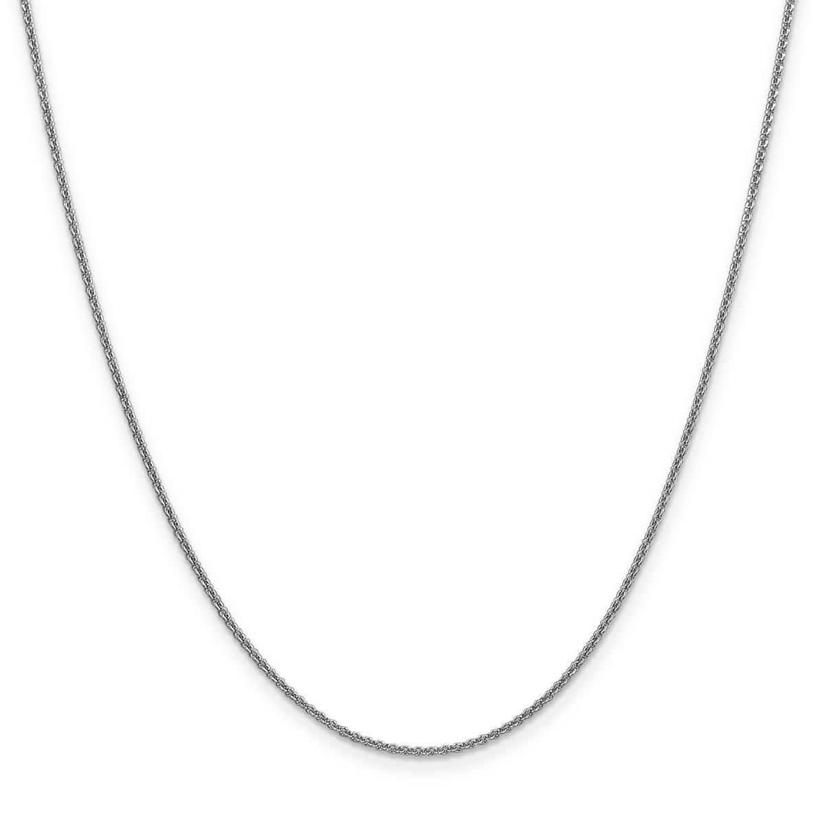 Unisex Gold Classics(tm) 1.4mm. Solid Polished Cable 14in. Necklace