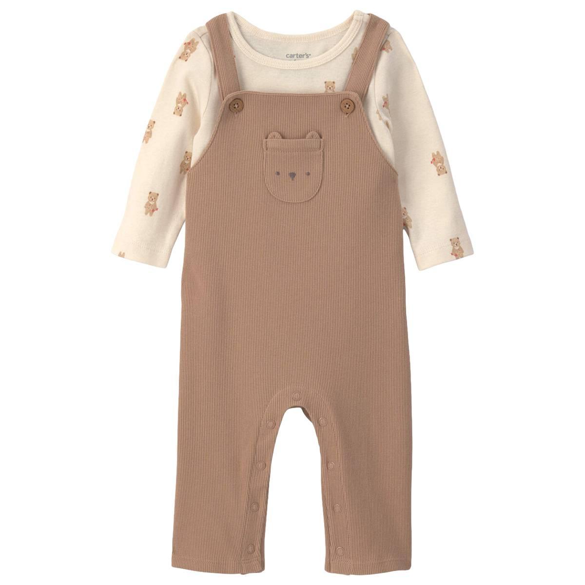 Baby Boy (NB-12M) Carter''s Ib Bear Print Overall Set