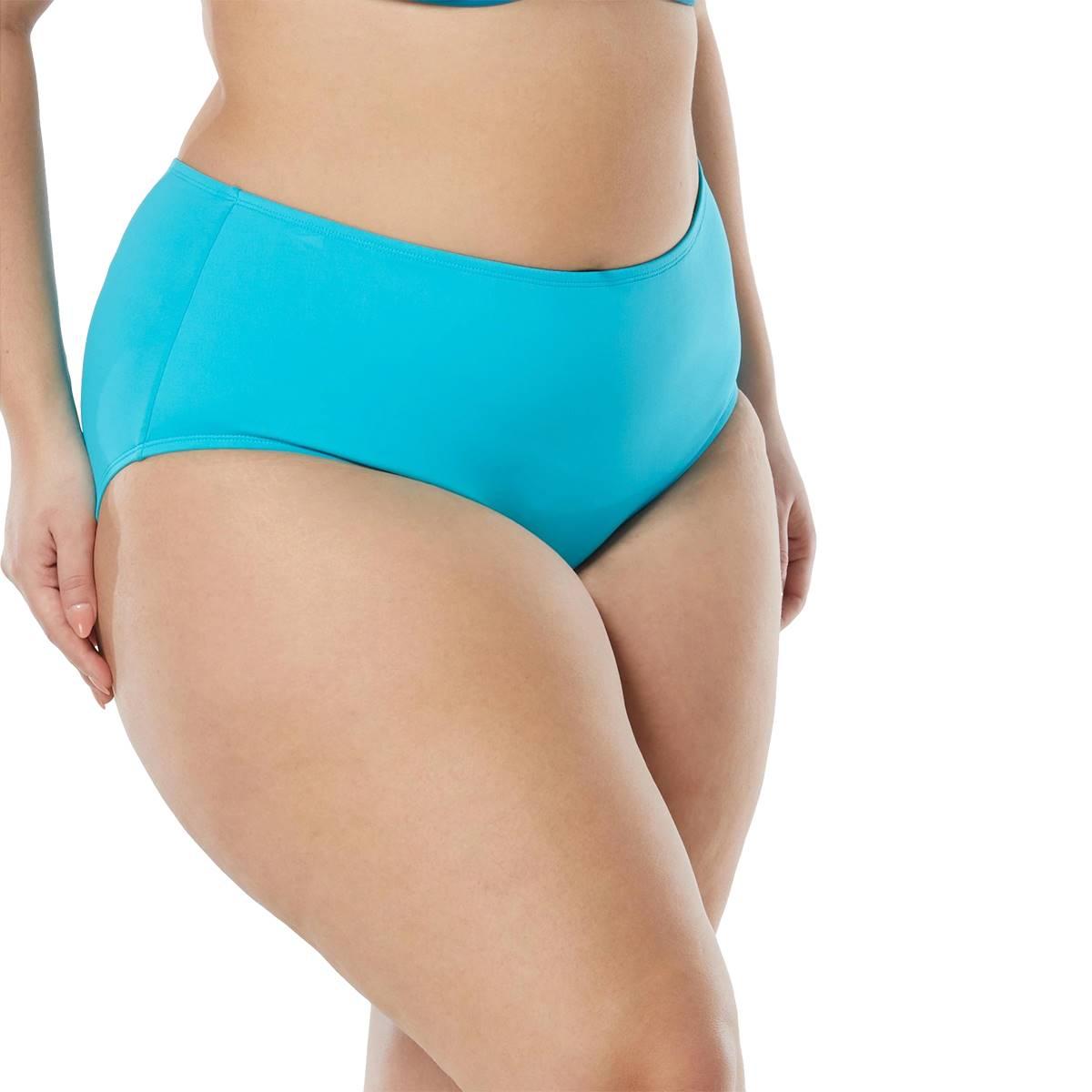 Plus Size Beach House Chloe High Waisted Swim Bottoms