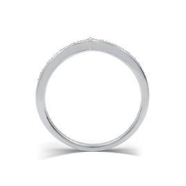 Loveblooms™ Two-Tone 1/4cttw. Diamond Halo Bypass Bridal Set