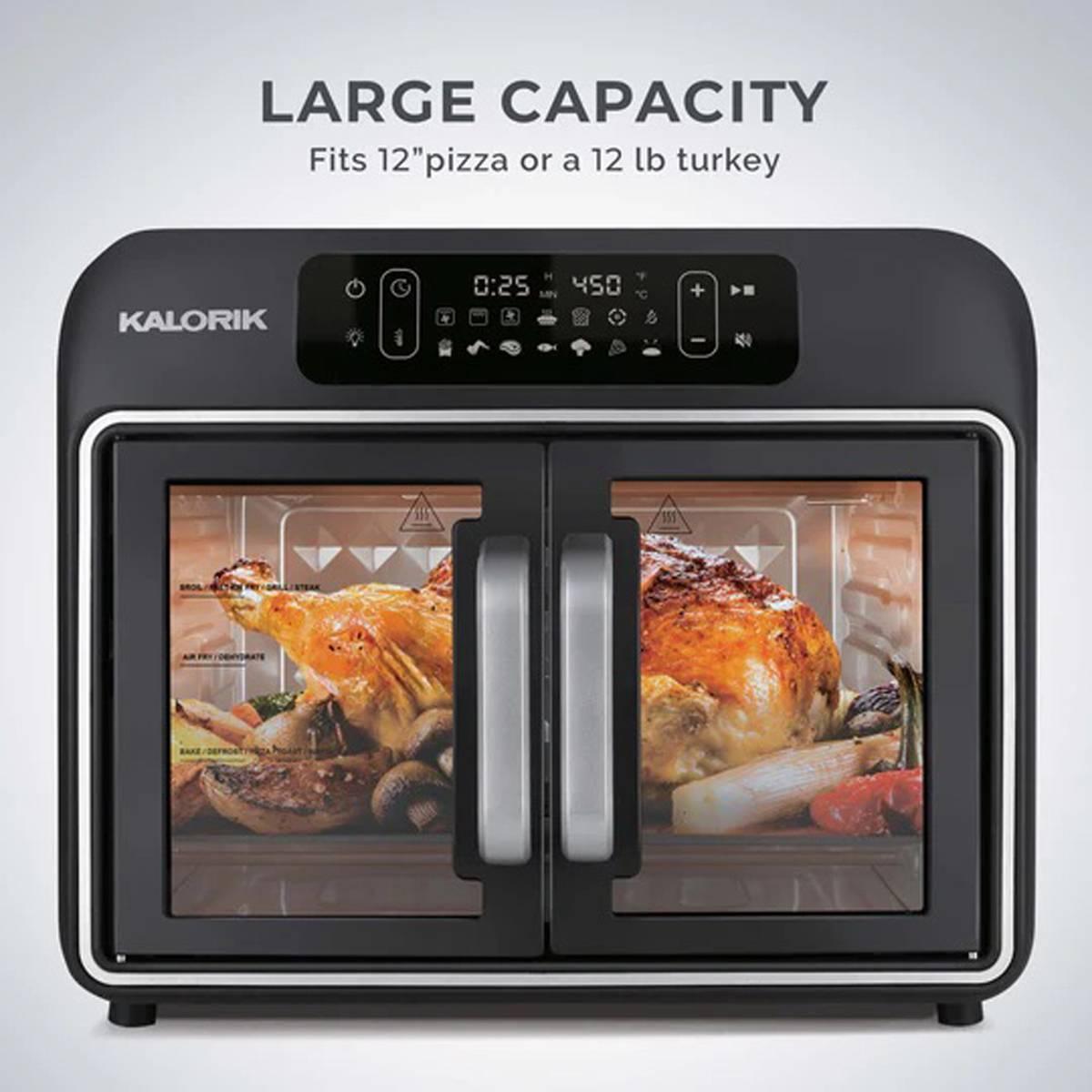 Kalorik 26-Qt French Door Air Fryer and Convection Oven