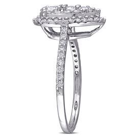 Diamond Classics™ 10kt. White Gold 1ctw. Diamond Pear Ring