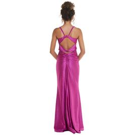 Juniors Emerald Sundae Glitter Cut-Out Back Sheath Dress