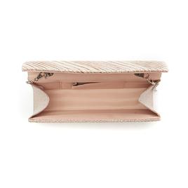 D'Margeaux Diagonal Shimmer Evening Bag