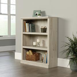 Sauder Select Collection 3 Shelf Bookcase - Chalked Chestnut