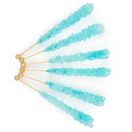 Boscov''s 6pc. Wrapped Cotton Candy Flavored Rock Candy on a Stick