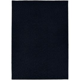 Garland Ivy Solid Rectangular Area Rug - Navy