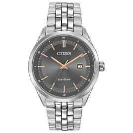 Mens Citizen Addysen Grey Dial Bracelet Watch - BM7251-53H