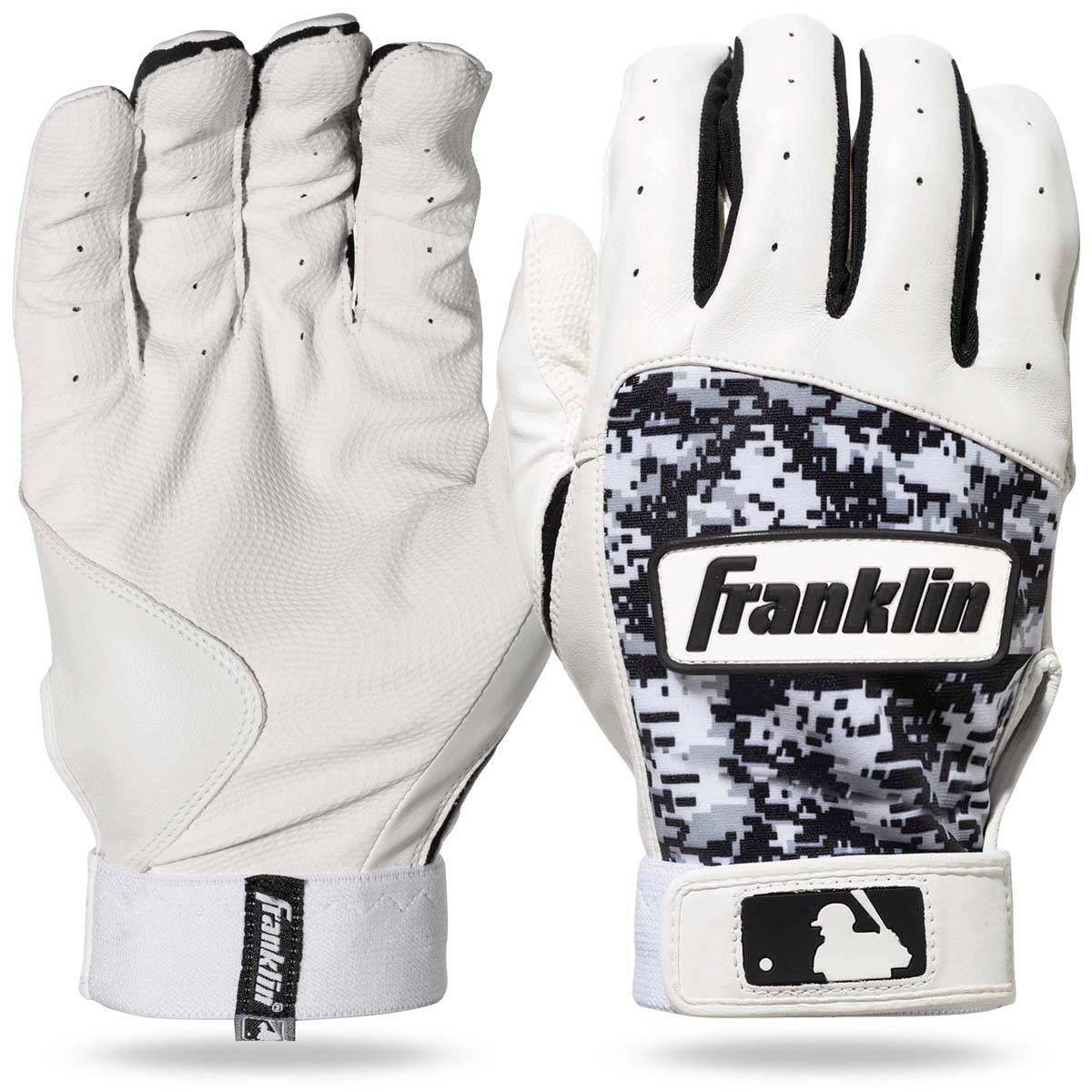 Franklin(R) Youth Digitek MLB Gloves - Grey/White