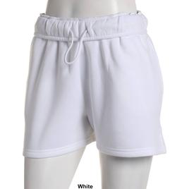 Juniors Derek Heart Fleece High Rise Fold Over Waist Soft Shorts