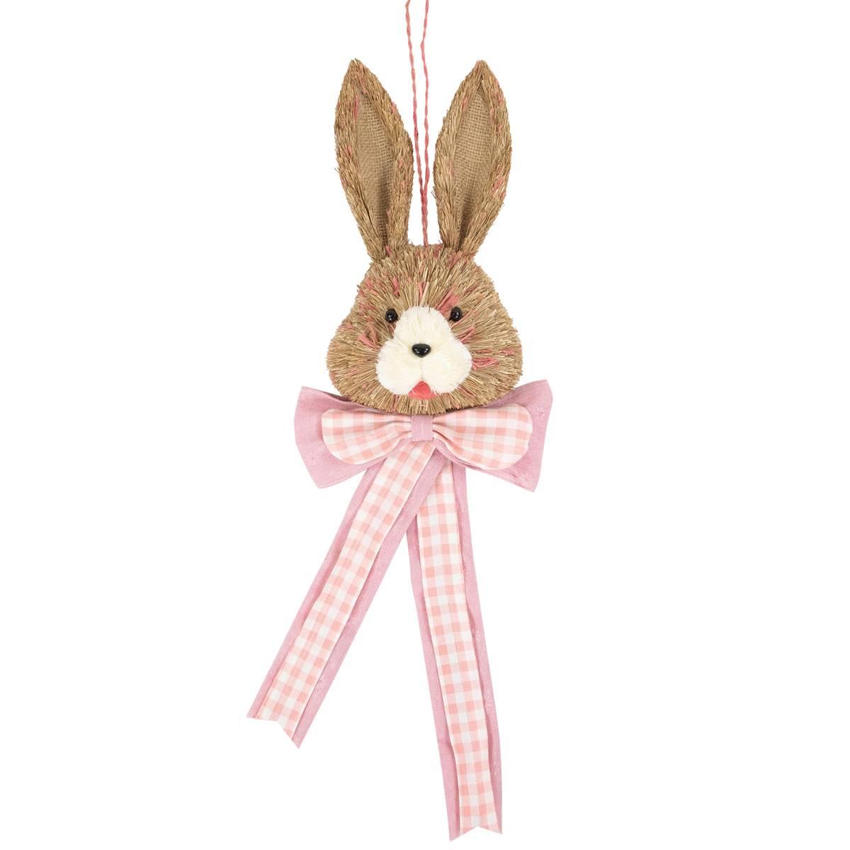 Northlight Seasonal Easter Bunny with Bow Hanging Wall Decor
