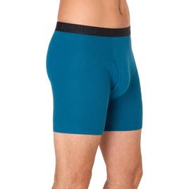 Mens Hanes Ultimate® Core 4pk. Boxer Briefs - Black/Grey/Teal