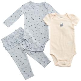 Baby Girl (NB-24M) Carter''s(R) Blueberry Ruffle Bottom 3pc. Set