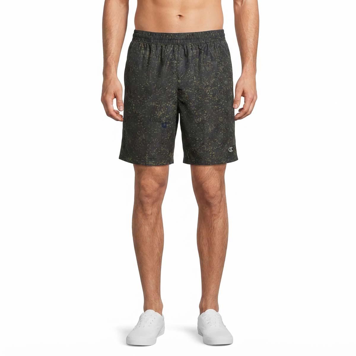 Mens Champion(R) Marbled Woven Athletic Shorts