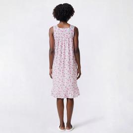 Womens Sophia by René Rofé Sleeveless Floral Lace Nightgown