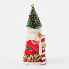 Jim Shore Santa Sisal Tree Hat Pint Size Christmas Figurine