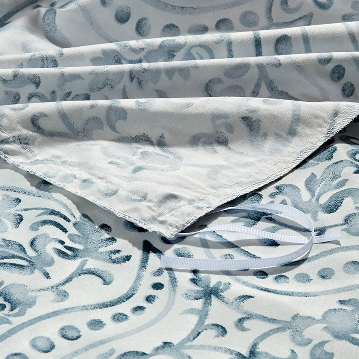 Bibb Home Madison 4pc. Duvet & Down Alternative Comforter Set